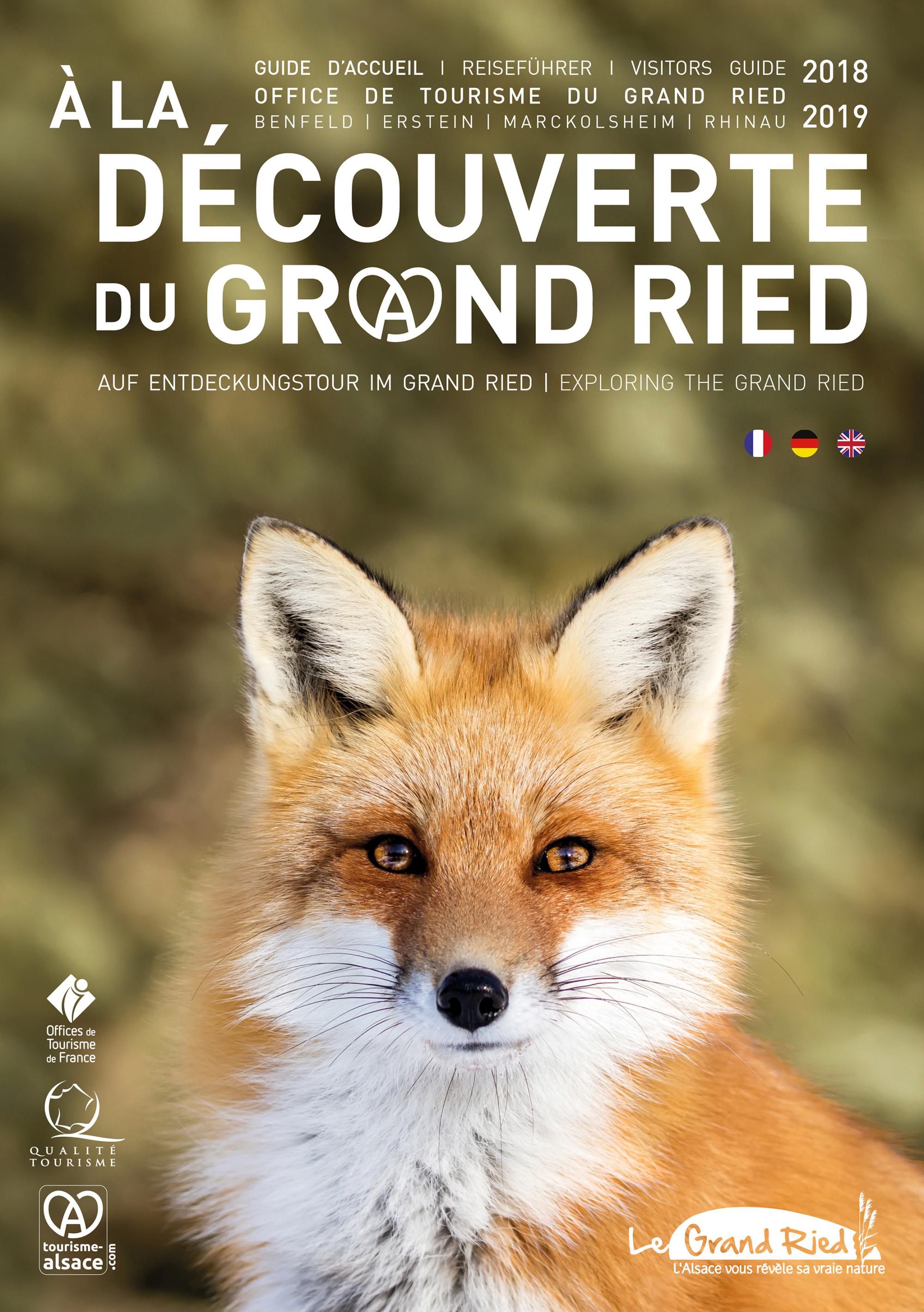 Création Guide d'Accueil du Grand Ried 2018 / 2019 - Blueberry's Studio