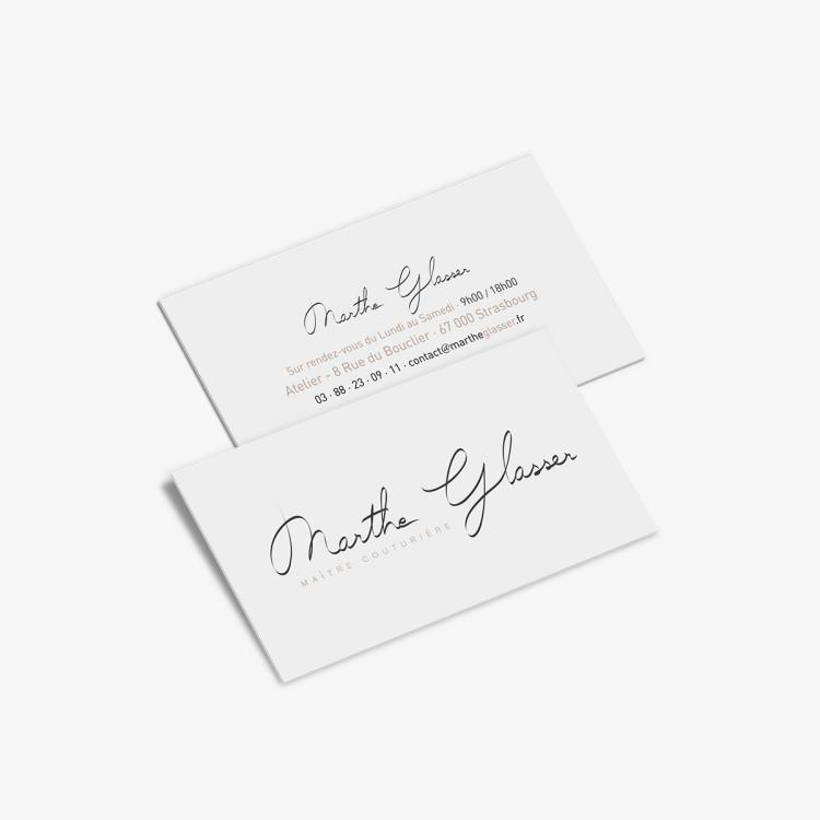 Cartes de Visite | Marthe Glasser