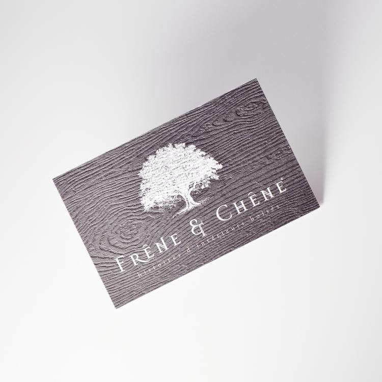 Cartes de Visite | Frêne & Chêne
